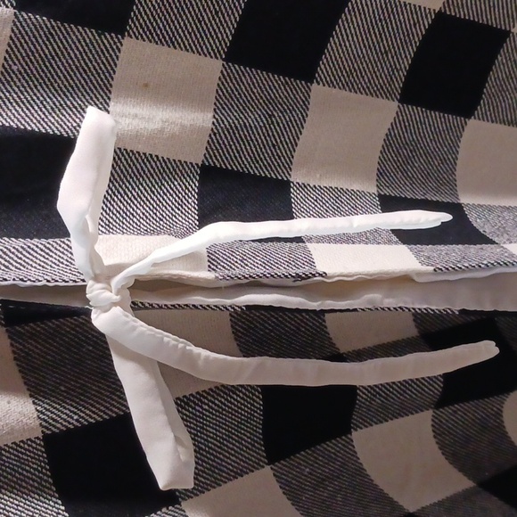 Gorgeous! Gardners Eden🌲Tree Skirt ⚜️ Buffalo Plaid Rope Fringe 🎄 Decor - Picture 6 of 15